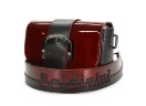 Сумка с широким ремнем через плечо Baldinini (Италия), 820406 NERO-ROSSO