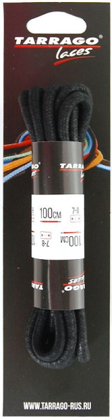 Шнурки 100 см. Круг. толст. ХБ с проп. Tarrago (Испания), TL6310