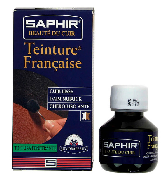 Краситель Teinture francaise, ПЛАСТИК, 50мл., Saphir (Франция), sphr0812