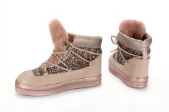 Сноубутсы женские Unisa (Испания), FRESH-GL-CEV Rosa