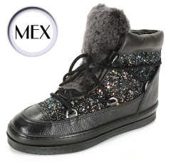 Сноубутсы женские Unisa (Испания), FRESH-GL-CEV Noir