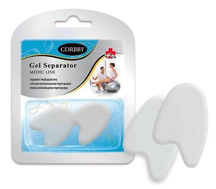 Межпальцевая перегородка, гелевая, GEL SEPARATOR, Corbby (Польша)