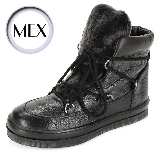 Сноубутсы женские Unisa (Испания), FRESH-CEV Black