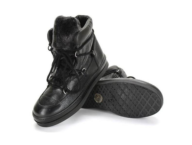 Сноубутсы женские Unisa (Испания), FRESH-CEV Black