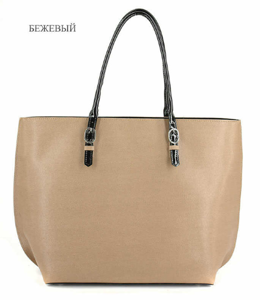Сумка бежевая на плечо Bagia (Италия), 2630 Beige