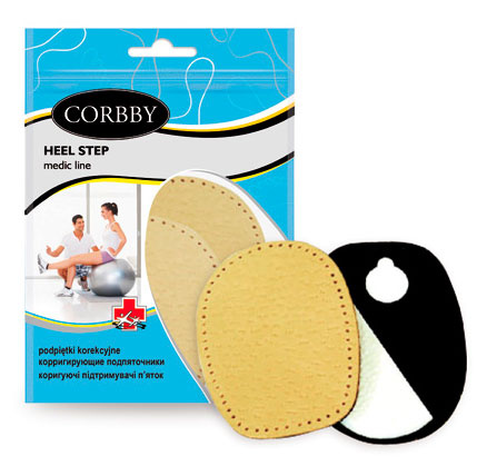Подпяточник женский, HEEL STEP, Corbby (Польша)