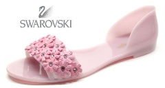 Балетки резиновые пляжные Menghi (Италия), 908 Rosa