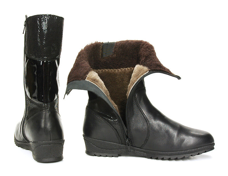 Полусапоги женские на меху Jana (Германия), 26602-23-022