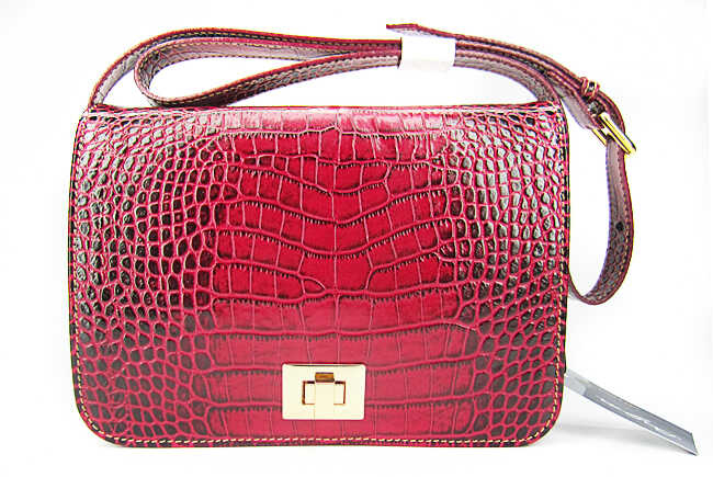 Сумка с имитацией кожи рептилий Bagia (Италия), GIA2695