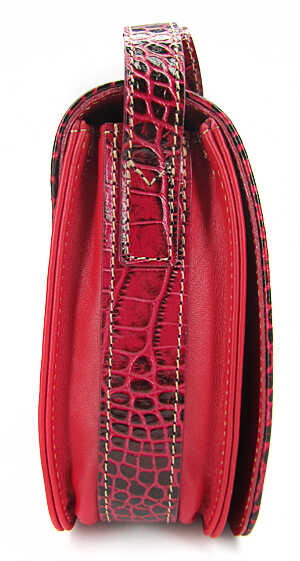 Сумка с имитацией кожи рептилий Bagia (Италия), GIA2695