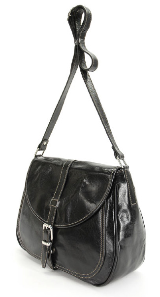 Сумка седло через плечо Bagia (Италия), GIA14244 Nero