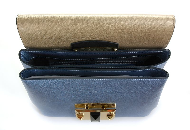 Сумка женская кросс боди Cromia (Италия), 1403876 AZZURRO