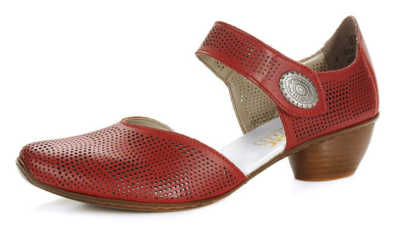 Туфли с ремешком на подъеме Rieker (Швейцария), 43767-33