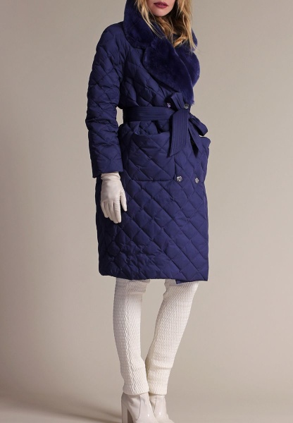 Пуховик женский Naumi (Россия), N17 19 01 BLUE