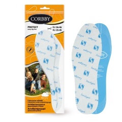 Стельки PROTECT, б/размера Corbby (Польша) corb 1231c
