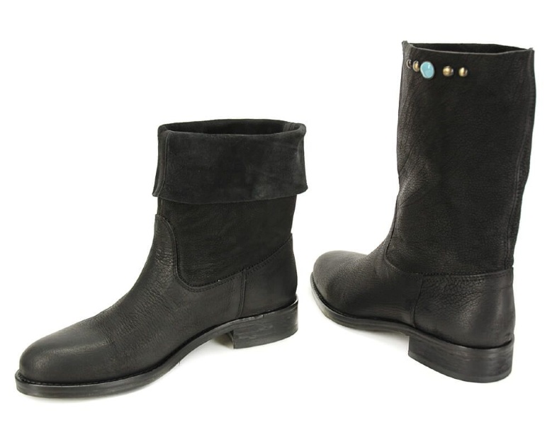 Сапоги женские Boemos (Италия), I3-8493 NERO