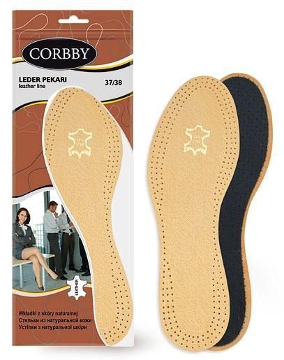 Стельки LEDER PEKARI, Corbby (Польша)