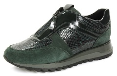 Кроссовки женские зеленые Geox (Италия), D84AQA 04122 C3019