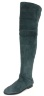 Сапоги ботфорты женские Masiero Lorenzo (Италия), 9122 VERDE